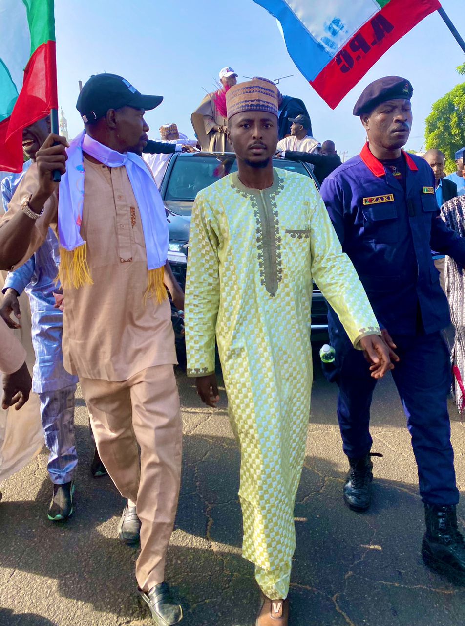 Welcoming Rt. Hon. Minister to Kano